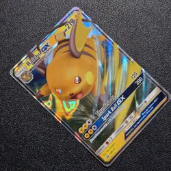 Pokemon Card - Raichu GX SM213 Promo - Near Mint - Black Star - Image 2