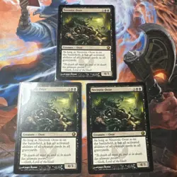 Necrotic Ooze Scars of Mirrodin Regular NM MTG Magic the Gathering x3 cards - Image 1