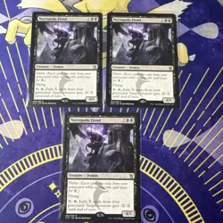 3x cards Necropolis Fiend - Khans of Tarkir Magic the Gathering MTG Nice! - Image 1
