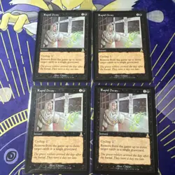 4x cards Rapid Decay Urza's Destiny NM MTG - Image 1