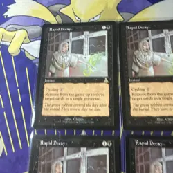 4x cards Rapid Decay Urza's Destiny NM MTG - Image 2