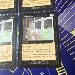 4x cards Rapid Decay Urza's Destiny NM MTG - Image 4