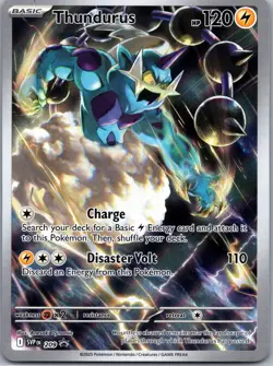 Thundurus Promo SV: Scarlet & Violet Promo Cards 209 NM - Image 1
