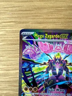 Mega Zygarde EX Full Art Foil Pokemon TCG Card 120/088 310 HP Gaia Wave - Image 2
