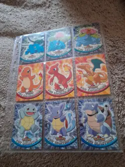 Pokemon Full Set of 90 TV Animation Series 1 Cards from Topps 1999 - Image 1