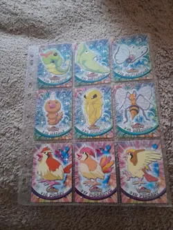 Pokemon Full Set of 90 TV Animation Series 1 Cards from Topps 1999 - Image 3