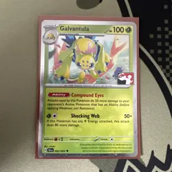 Galvantula Holo Pokemon Prize Pack Series 6 Promo Pokemon Card NM/LP Stamp - Image 1