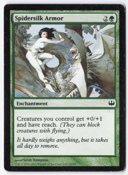 Spidersilk Armor Normal C Duel Decks: Knights vs. Dragons 32 MP - Image 1