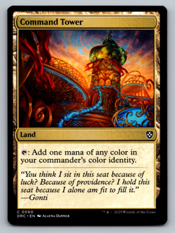 Command Tower (0060) Commander: Aetherdrift Regular - Image 1