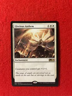 Glorious Anthem - Core Set 2021 - Magic the Gathering - MTG - Image 1