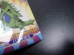 Pokemon Bandai Promo Waterproof Bathroom Menko Card Shining Tyranitar #11 - Image 5