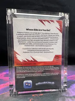 Pokemon Destined Rivals Booster Bundle w/ Acryllic Case, Factory SEALED - Image 2
