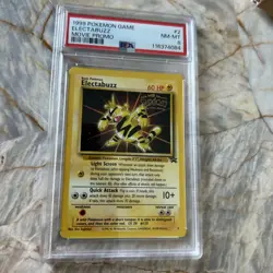 1999 Pokemon Game Electable Movie Promo #2 PSA 8 - Image 1