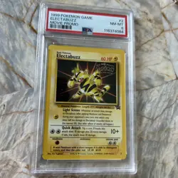 1999 Pokemon Game Electable Movie Promo #2 PSA 8 - Image 2