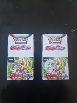 Pokemon TCG Scarlet and Violet Base Set Half Booster x2 | 36 Packs | 1 Sealed - Image 1