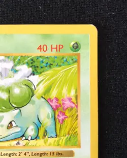 Pokemon TCG Shadowless Bulbasaur 44/102 Base Set LP Condition WOTC 1999 - Image 3