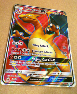 Charizard GX - SM60 - Black Star Promo - Pokemon TCG - MP - HOLO - Image 1