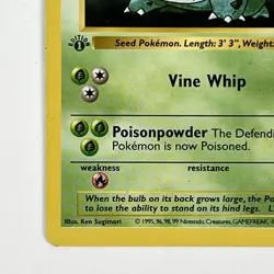 Ivysaur 30/102 1st Edition Base Set WOTC Vintage Pokemon - Image 5
