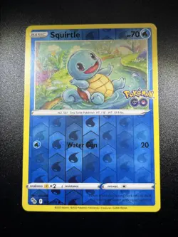 Squirtle 015/078 Pokemon GO Reverse Holo - Image 1