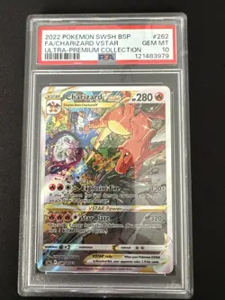 Charizard VSTAR SWSH262, Pokemon Sword & Shield Promo Card. PSA 10 - Image 1