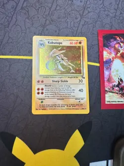 Pokemon Kabutops 9/62 Holo Rare Fossil Set WOTC🔥PSA Grade🔥122💎NM ++💎 - Image 2