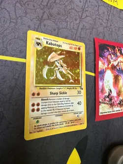 Pokemon Kabutops 9/62 Holo Rare Fossil Set WOTC🔥PSA Grade🔥122💎NM ++💎 - Image 3