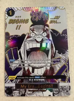 ONE PIECE - MY ERA...BEGINS!! PRB02 THE BEST VOL.2 #OP09-096 MANGA ALT ART - Image 1