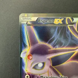 Pokemon Espeon EX Holo Trading Card 117/122 XY Breakpoint Full Art 2016 (LP+) - Image 2