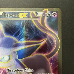 Pokemon Espeon EX Holo Trading Card 117/122 XY Breakpoint Full Art 2016 (LP+) - Image 5