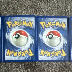 Pokemon TCG Fossil Krabby, Arbok, Geodude, Omanyte Card Lot English 4 Cards - Image 5