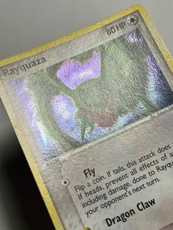 Rayquaza 3/17 (LP/BENT) Cosmos Holo Pop Series 1 2006 Pokemon Card TCG - Image 5