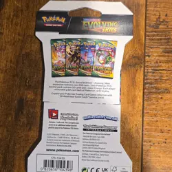 Pokemon TCG Evolving Skies Blister Pack Rayquaza Art 10 Cards English 2021 - Image 2