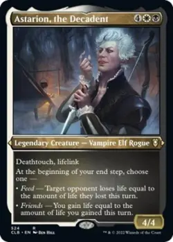 Astarion, the Decadent (Etched Foil) -Foil Near Mint MTG - Image 1