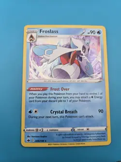 Froslass 036/198 Holo Rare Card SWSH06: Chilling Reign Pokemon TCG NM - Image 1