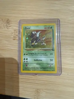 Pokemon TCG Pinsir Holo Rare Card 9/64 Jungle Unlimited Vintage Near Mint - Image 1