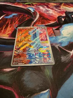 Pokemon Deerling 165/162 Illustration Rare Holo Card Temporal Forces Mint - Image 3