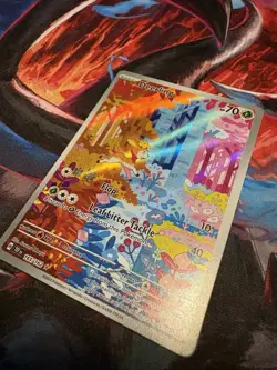 Pokemon Deerling 165/162 Illustration Rare Holo Card Temporal Forces Mint - Image 4