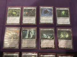 MtG Necron Dynasties Warhammer 40k Commander Deck W/Dragon Sleeves - Image 3
