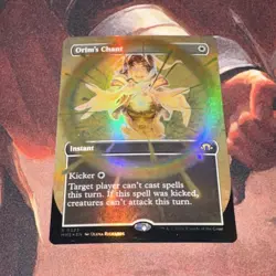 Orim’s Chant X1 Mtg Modern Horizons 3 Nm Foil Borderless - Image 1