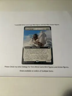 Sand Scout Extended Art MTG Commander: Outlaws of Thunder Junction - Image 1