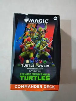 Magic: The Gathering Teenage Mutant Ninja Turtles Commander Deck - Image 1