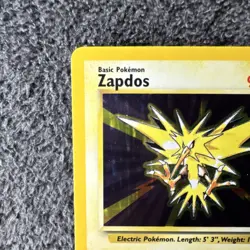 Pokemon TCG Zapdos Base Set 16/102 Holo Rare 90 HP Thunderbolt 1999 Wizards - Image 4