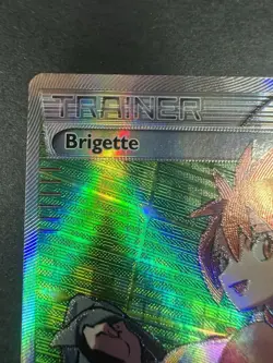 Pokemon TCG Brigette 161/162 XY Breakthrough Ultra Rare Full Art Trainer NM/LP - Image 3