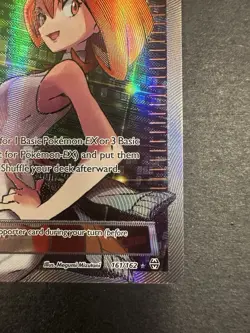 Pokemon TCG Brigette 161/162 XY Breakthrough Ultra Rare Full Art Trainer NM/LP - Image 5