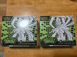 2x Pokemon TCG Perfect Order Pokemon Center Elite Trainer Box ETB - Image 1