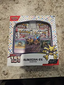 Pokemon TCG Scarlet & Violet Alakazam EX Collection Box New Sealed 820650855269 - Image 1