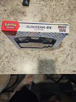 Pokemon TCG Scarlet & Violet Alakazam EX Collection Box New Sealed 820650855269 - Image 2