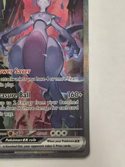 Pokemon Mewtwo EX 2025 Team Rockets 231/182 Sir Destined Rivals Mint Condition - Image 5