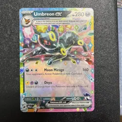 Pokemon TCG Umbreon EX 60/131 Double Rare Prismatic Evolutions Card - Image 1