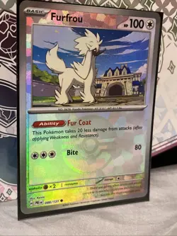 Furfrou Master Ball 088/131 Pokemon Prismatic Evolutions - Image 1